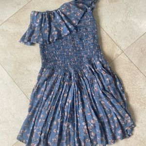 Planet blue// Blue life romper dress